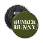BUNKER BUNNY BUTTON FLESOPENER (Voorkant)
