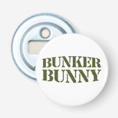 BUNKER BUNNY BUTTON FLESOPENER (Voorkant)