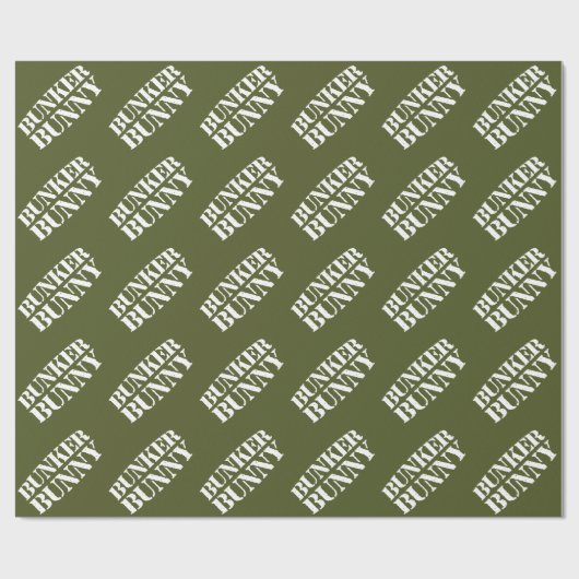 BUNKER BUNNY CADEAUPAPIER (Vlak)