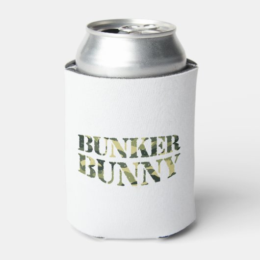 BUNKER BUNNY CAMO/CAMOUFLAGE BLIKJESKOELER (Blikje Voorkant)