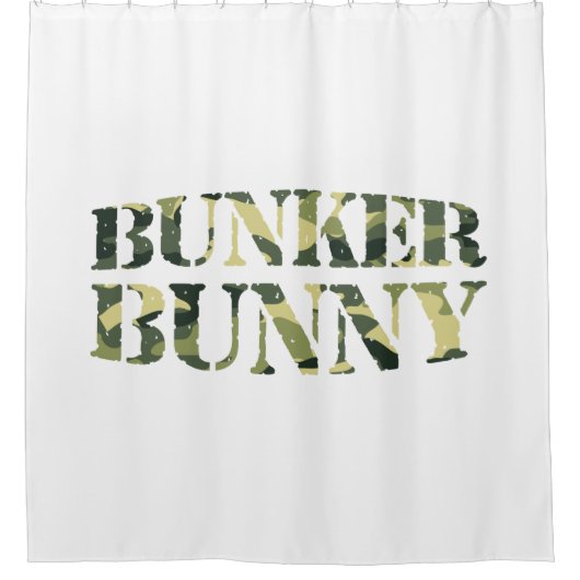 BUNKER BUNNY CAMO/CAMOUFLAGE DOUCHEGORDIJN (Voorkant)