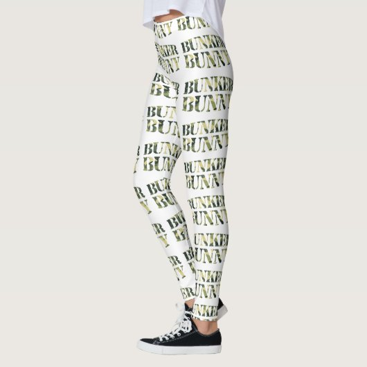 BUNKER BUNNY CAMO/CAMOUFLAGE LEGGINGS (Links)