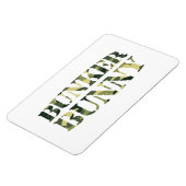 BUNKER BUNNY CAMO/CAMOUFLAGE MAGNEET (Linkerzijde)