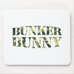BUNKER BUNNY CAMO/CAMOUFLAGE MUISMAT