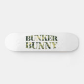 BUNKER BUNNY CAMO/CAMOUFLAGE PERSOONLIJK SKATEBOARD (Horizontaal)