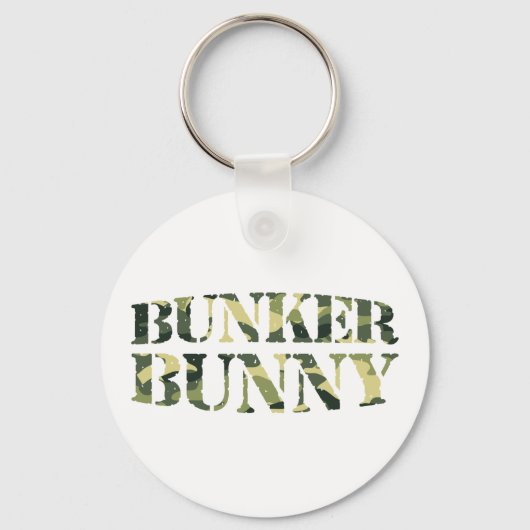 BUNKER BUNNY CAMO/CAMOUFLAGE SLEUTELHANGER (Voorkant)