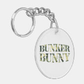 BUNKER BUNNY CAMO/CAMOUFLAGE SLEUTELHANGER (Voorkant Links)