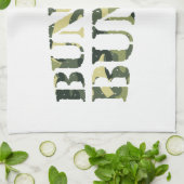 BUNKER BUNNY CAMO/CAMOUFLAGE THEEDOEK (Gevouwen)