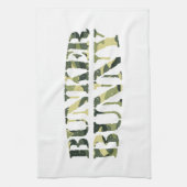 BUNKER BUNNY CAMO/CAMOUFLAGE THEEDOEK (Verticaal)