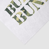 BUNKER BUNNY CAMO/CAMOUFLAGE TISSUEPAPIER (Detail)
