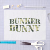 BUNKER BUNNY CAMO/CAMOUFLAGE TISSUEPAPIER (Craft)