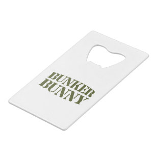 BUNKER BUNNY CREDITKAART FLESSENOPENER