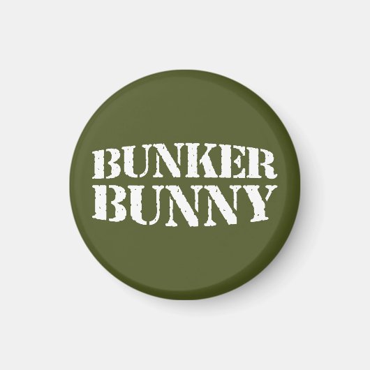 BUNKER BUNNY MAGNEET (Voorkant)