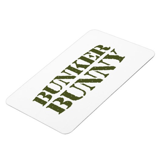 BUNKER BUNNY MAGNEET (Linkerzijde)