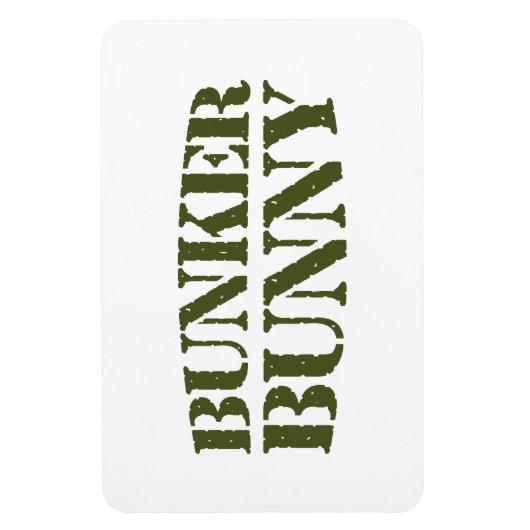 BUNKER BUNNY MAGNEET (Verticaal)