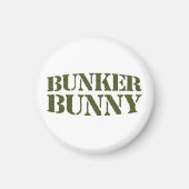 BUNKER BUNNY MAGNEET (Voorkant)