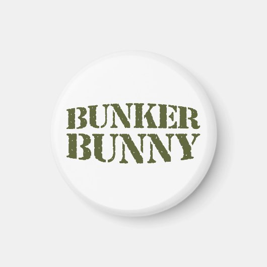 BUNKER BUNNY MAGNEET (Voorkant)