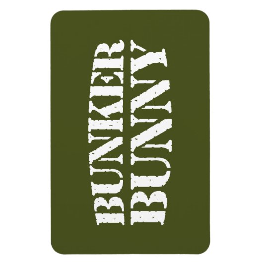BUNKER BUNNY MAGNEET (Verticaal)