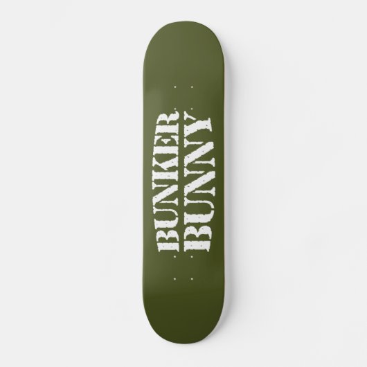 BUNKER BUNNY PERSOONLIJK SKATEBOARD (Voorkant)