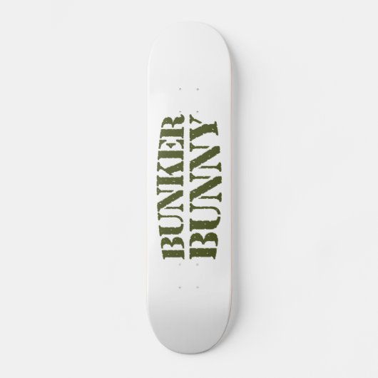 BUNKER BUNNY PERSOONLIJK SKATEBOARD (Voorkant)
