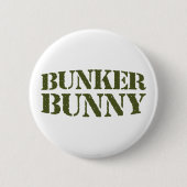 BUNKER BUNNY RONDE BUTTON 5,7 CM (Voorkant)
