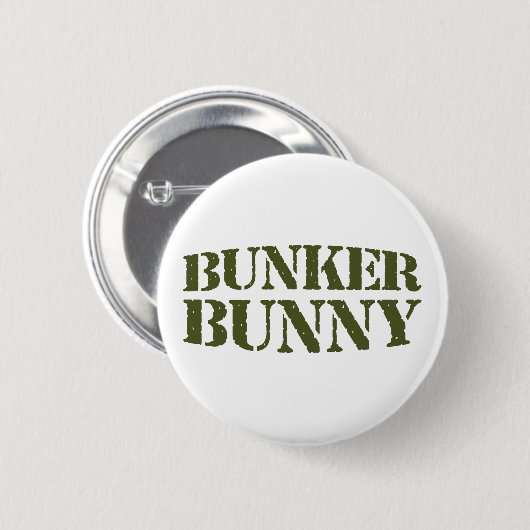 BUNKER BUNNY RONDE BUTTON 5,7 CM (Voorkant /achterkant)