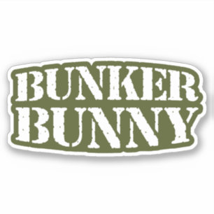 BUNKER BUNNY STICKER