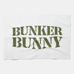 BUNKER BUNNY THEEDOEK