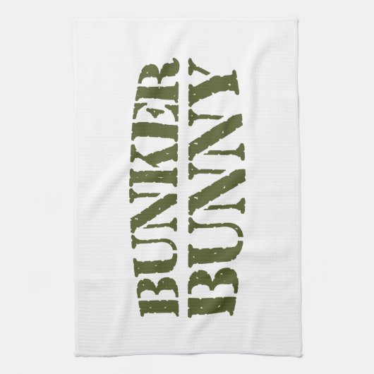 BUNKER BUNNY THEEDOEK (Verticaal)