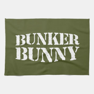 BUNKER BUNNY THEEDOEK