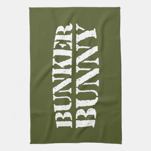 BUNKER BUNNY THEEDOEK (Verticaal)