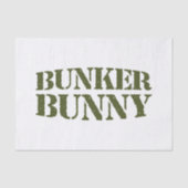 BUNKER BUNNY TISSUEPAPIER (Voorkant)