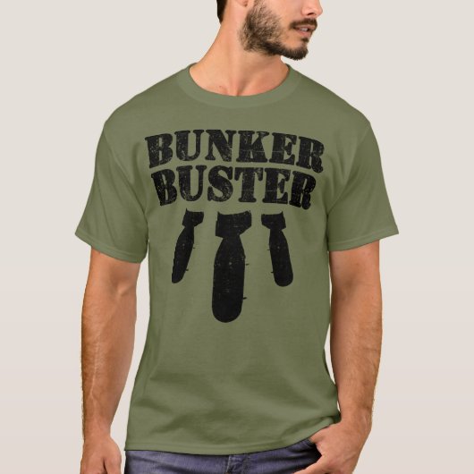Bunker Buster Mannen T-Shirt (Voorkant)