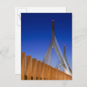 Bunker Hill Bridge, Boston, Verenigde Staten Briefkaart (Voorkant / Achterkant)