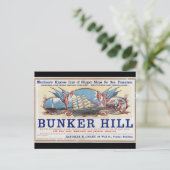 Bunker Hill Clipper zeilt 1853 Briefkaart (Staand voorkant)