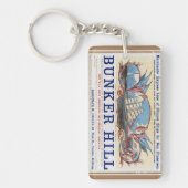Bunker Hill Clipper zeilt 1853 Sleutelhanger (Voorkant)
