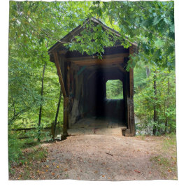 Bunker Hill Covered Bridge Douchegordijn