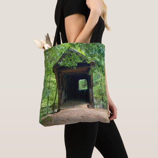 Bunker Hill Covered Bridge Tote Bag (Dichtbij)