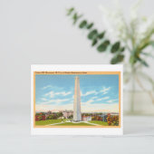 Bunker Hill Monument in Charlestown Reisreclame Briefkaart (Staand voorkant)