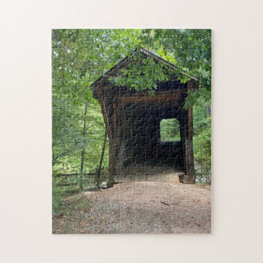 Bunker Hill overdekte brug Legpuzzel (Verticaal)