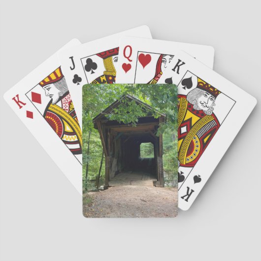Bunker Hill overdekte brug Pokerkaarten (Achterkant)