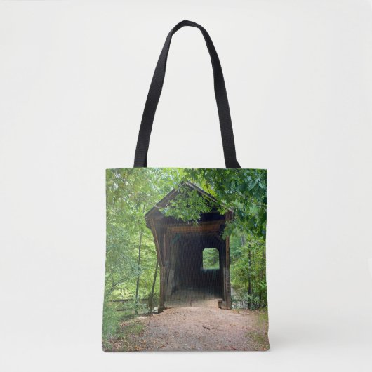 Bunker Hill Overdekte Brug Tote Bag (Voorkant)