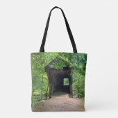 Bunker Hill Overdekte Brug Tote Bag (Achterkant)
