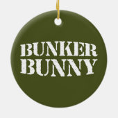 BUNKER KONIJN KERAMISCH ORNAMENT (Achterkant)