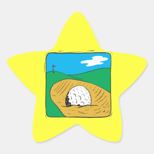 bunker ster sticker (Voorkant)