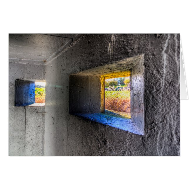 Bunker uit de Tweede Wereldoorlog (Voorkant Horizontaal)