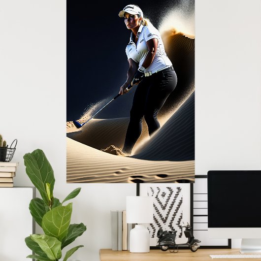 Bunkerprobleem - Canvas Art Print (Thuiskantoor)
