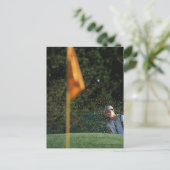 Bunkerschot (Golf) Briefkaart (Staand voorkant)