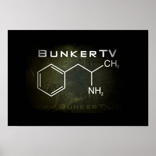 BunkerTV-Poster (vuil) Poster (Voorkant)