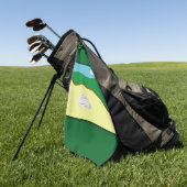 BUNKERVAL GOLFHANDDOEK (Groen)